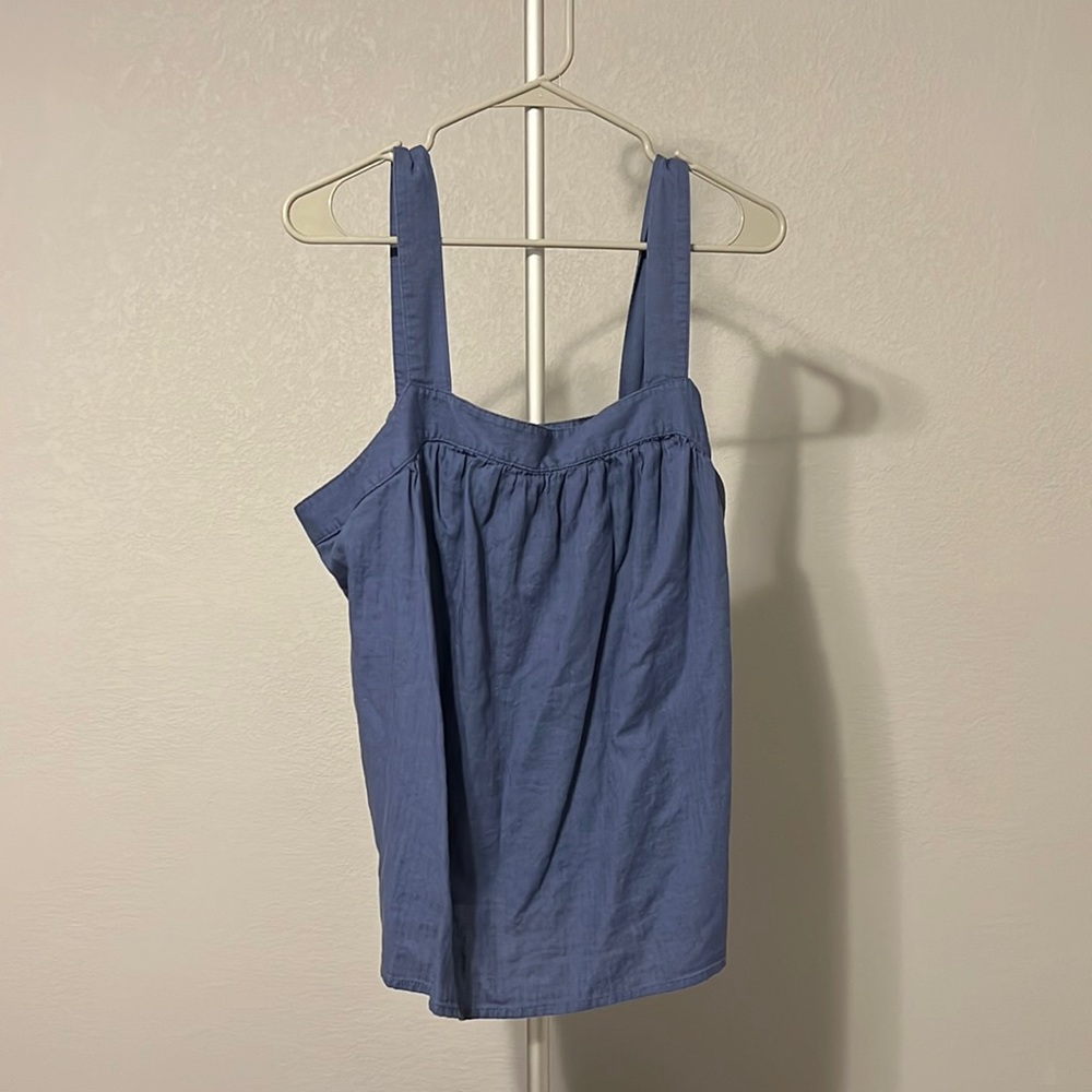 Ana XL blue tank